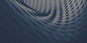 Abstract composite graphic wave-like geometric pattern of code