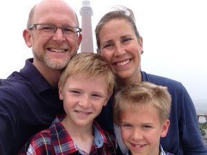 Asenka team member Brian Hasenkamp & family