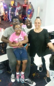 Asenka team member Lauran Bonaparte & family